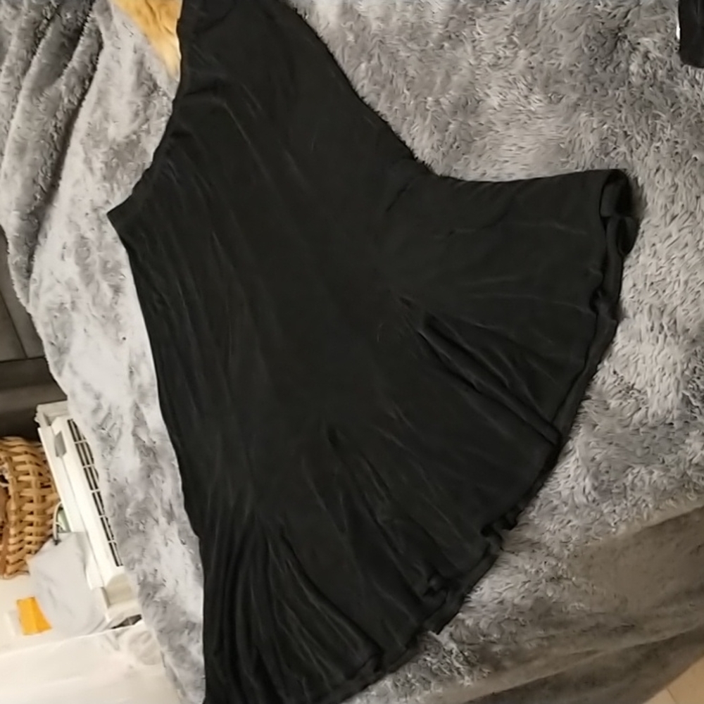 Slinky brand- Black flare skirt for women